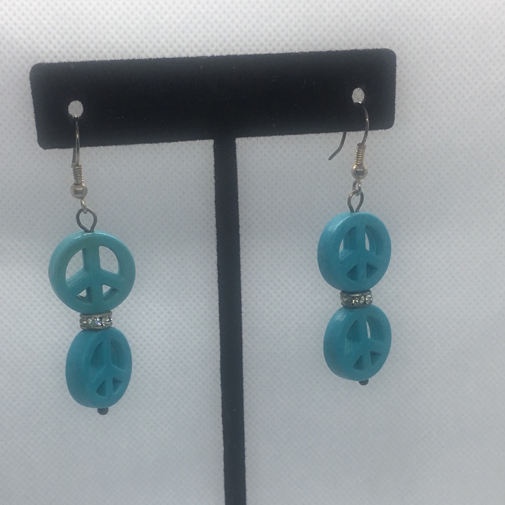 4 for $12: Peace Earrings